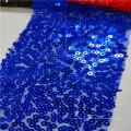 2023 New Fashion Sequin poly Tulle Mesh Fabric african sequins lace fabrics purple sequin fabric for girl dress